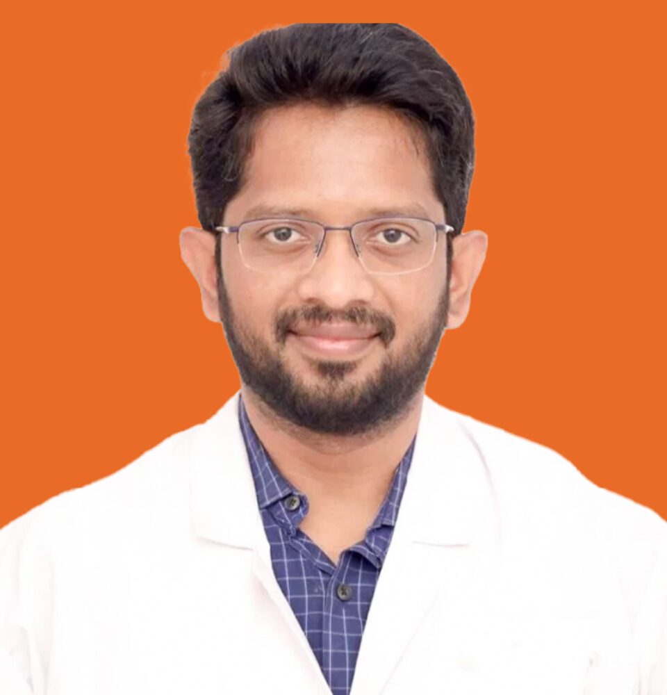 Image of Dr. G. Naga Karthik, the best pediatric surgeon in Amalapuram, expert in laparoscopic surgeries, neonatal care, pediatric urology, and thoracic procedures working at MedUnited Hospitals