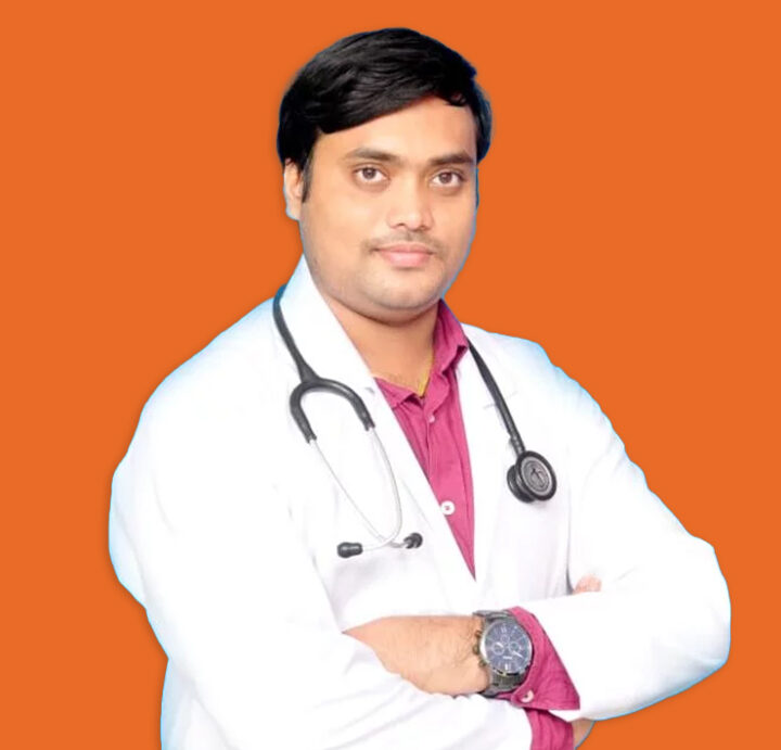 Image of Dr. B. Rama Abhishek, the best neurologist in Amalapuram, expert in stroke, epilepsy, headache, and complex neurological disorder treatments at MedUnited Hospitals.