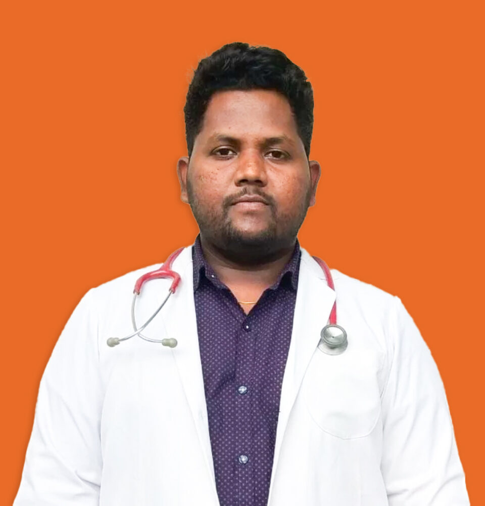 Image of Dr. Joyson Manukonda, the best consultant general medicine doctor in Amalapuram, expert in internal medicine, preventive health, and chronic disease management at MedUnited Hospitals.