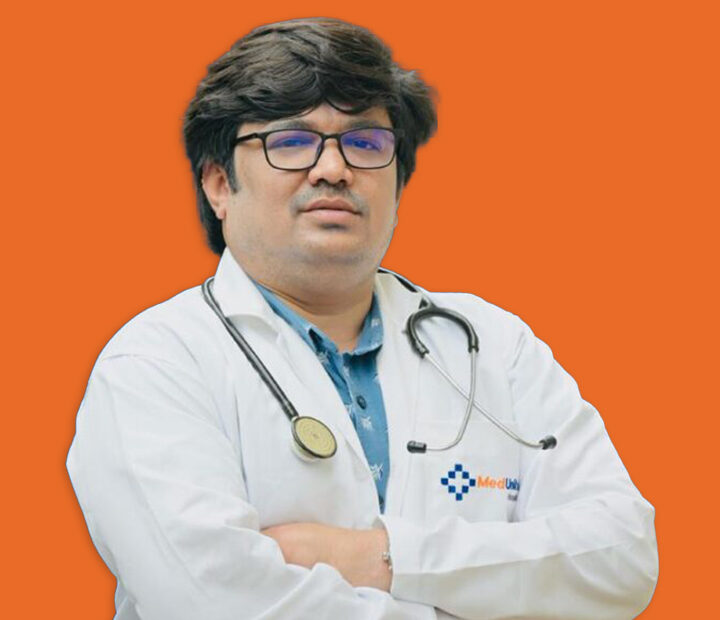 Image of Dr. M.A. Rameez Raja, best dermatologist in Amalapuram and Palakollu, expert in clinical dermatology, trichology, and cutaneous drug reactions at MedUnited Hospitals