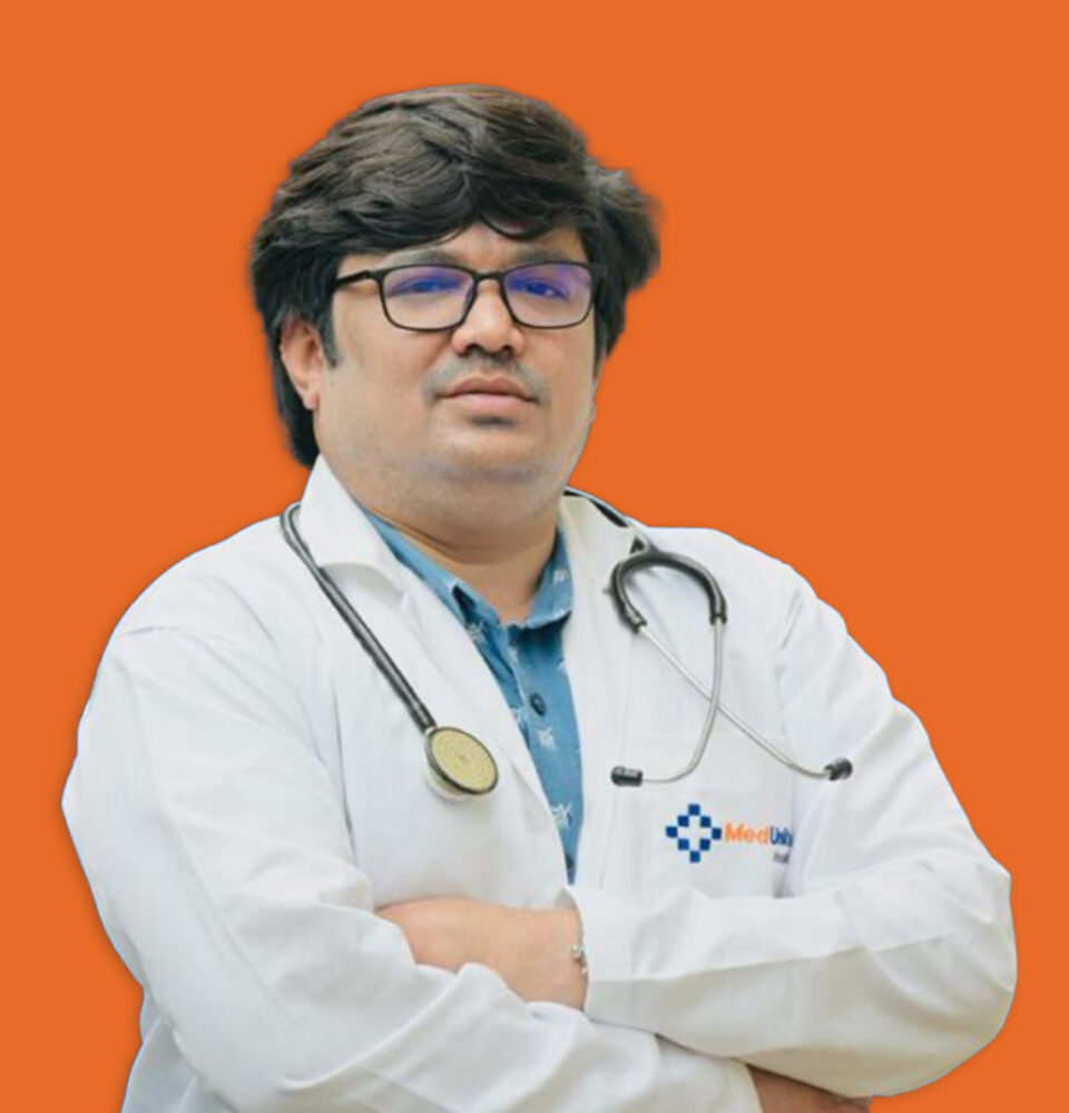 Image of Dr. M.A. Rameez Raja, best dermatologist in Amalapuram and Palakollu, expert in clinical dermatology, trichology, and cutaneous drug reactions at MedUnited Hospitals