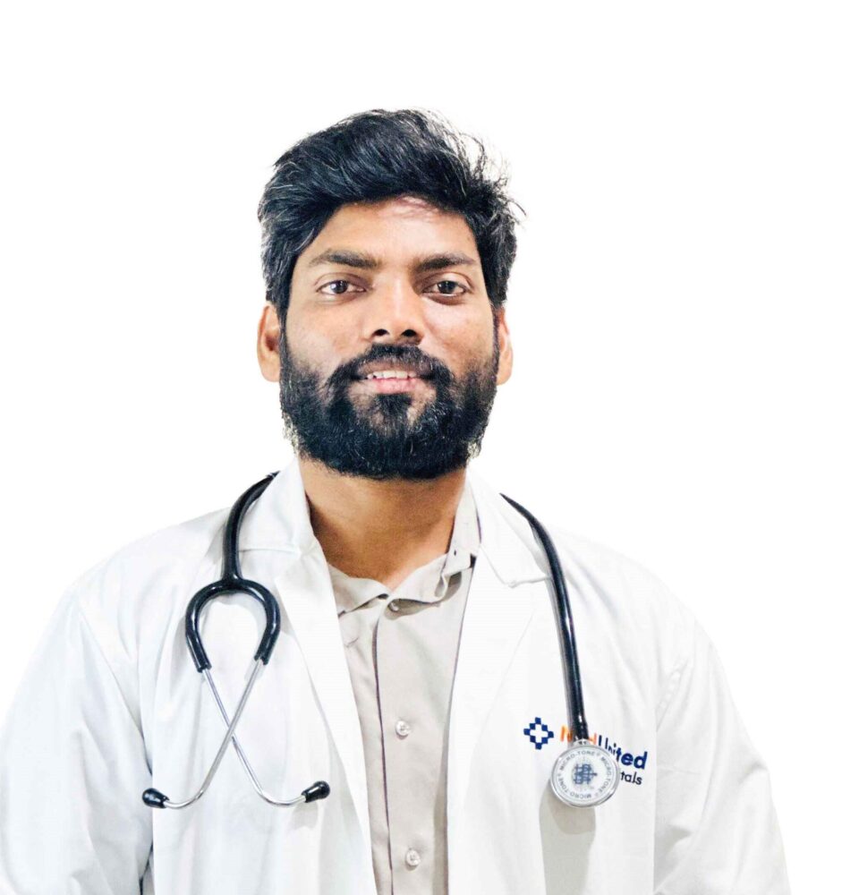 Image of Dr. Sudheer. N, the best surgical gastroenterologist in Amalapuram, expert in GI cancer, liver, laparoscopic, and obesity surgeries at MedUnited Hospitals