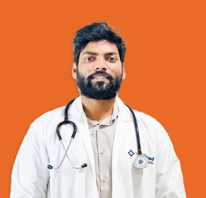 Image of Dr. Sudheer. N, the best surgical gastroenterologist in Amalapuram, expert in GI cancer, liver, laparoscopic, and obesity surgeries at MedUnited Hospitals