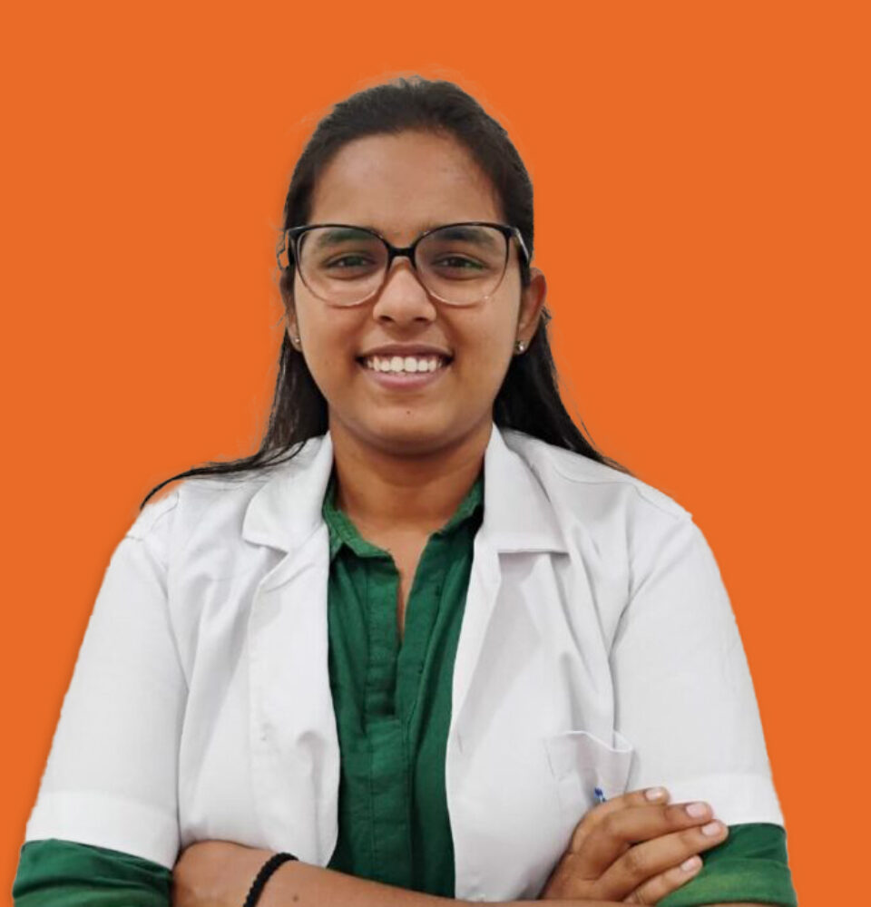Image of Dr. Vijetha, best general physician in Palakollu, providing compassionate patient care and clinical consultations at MedUnited Hospitals.