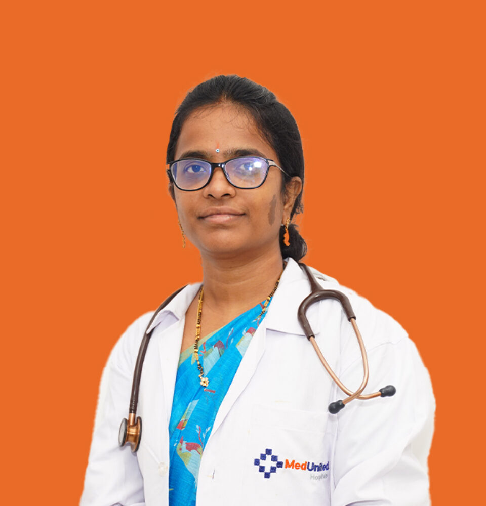 Image of Dr. A Venkata Anupama, the best neurologist in Palakollu, expert in stroke, epilepsy, and neuromuscular disorders, working at MedUnited Hospitals